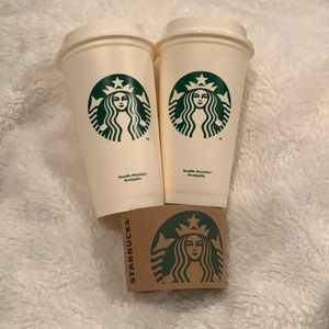 NWOT-Starbucks cup bundle
